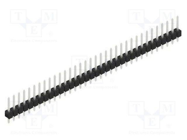 Connector: pin strips; pin header; male; PIN: 34; 2.54mm; THT; 1x34