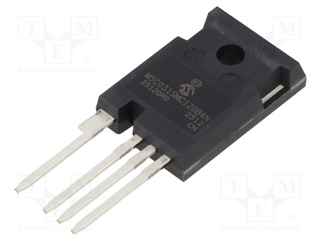 Transistor: N-MOSFET; SiC; unipolar; 1.2kV; 51A; Idm: 161A; 362W
