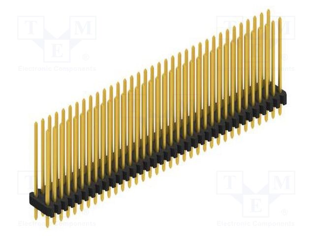 Connector: pin strips; pin header; male; PIN: 70; 1.27mm; THT; 2x35
