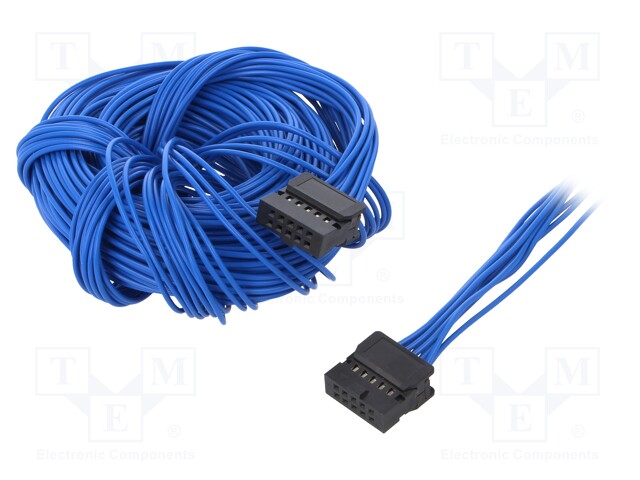 I/O-terminal block connecting cable; Application: FP0R series