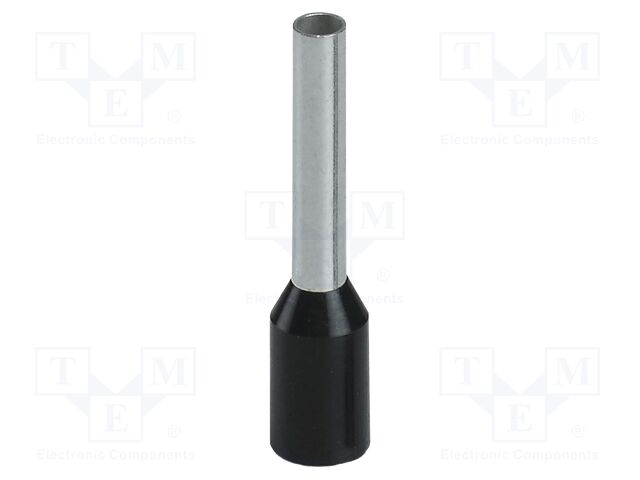 Tip: bootlace ferrule; insulated; copper; 1.5mm2; 10mm; tinned