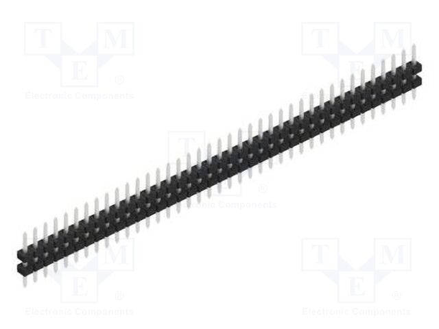 Connector: pin strips; pin header; male; PIN: 39; 2mm; THT; 1x39