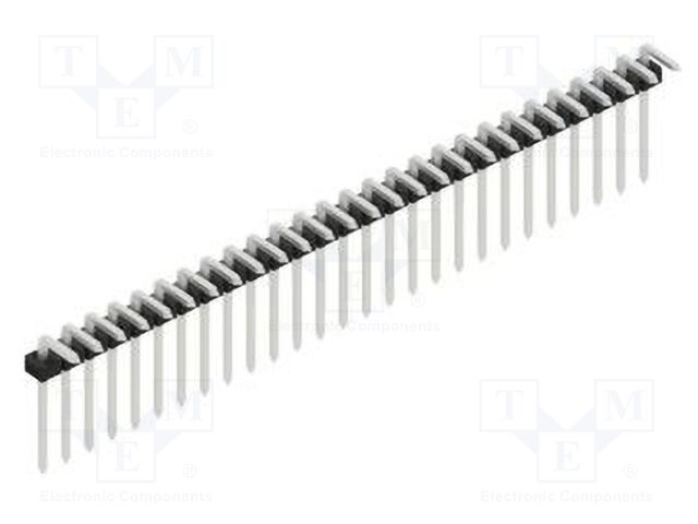 Connector: pin strips; pin header; male; PIN: 27; 2mm; THT; 1x27
