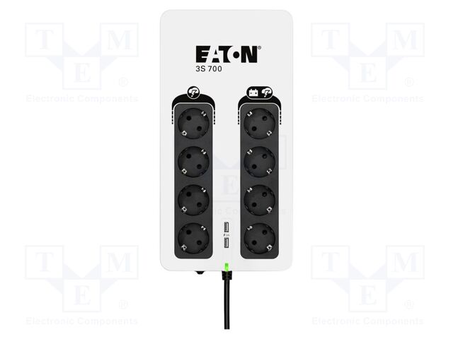 Power supply: UPS; 420W; 700VA; 220/230/240V; 335x86x170mm; 7Ah