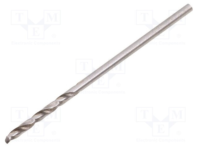 Drill bit; for metal; Ø: 1.5mm; HSS; Features: hardened
