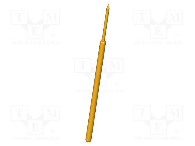Test needle; Operational spring compression: 4mm; 3A; Ø: 0.5mm