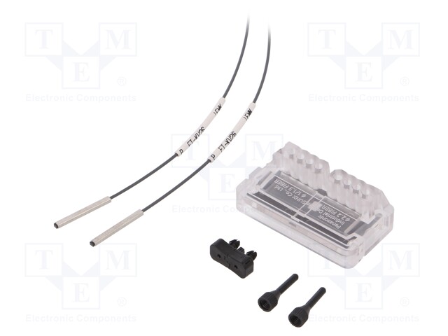 Sensor: fibre-optic; Range: 0÷710mm; IP30; -40÷60°C; Len: 2m