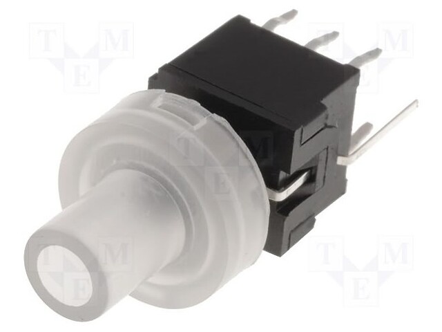 Switch: keypad; Pos: 2; DPDT; 0.1A/30VDC; colourless; Illumin: LED