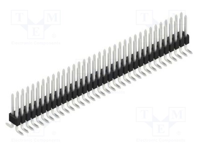 Connector: pin strips; pin header; male; PIN: 68; 1.27mm; SMT; 2x34