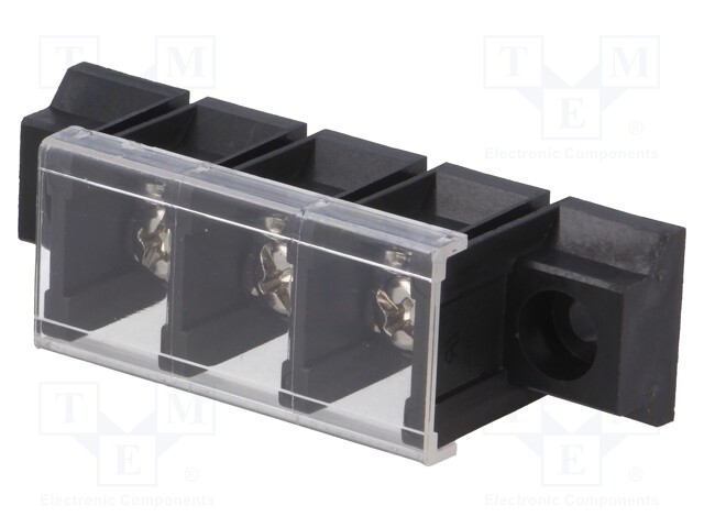 Terminal block; soldering,screw terminal; ways: 3; 6mm2; 750V