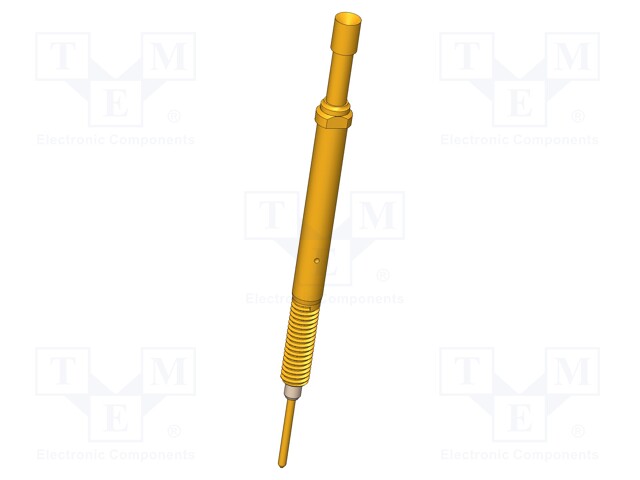 Test needle; Maksimum spring compression: 5.2mm; 3A; Ø: 2.3mm