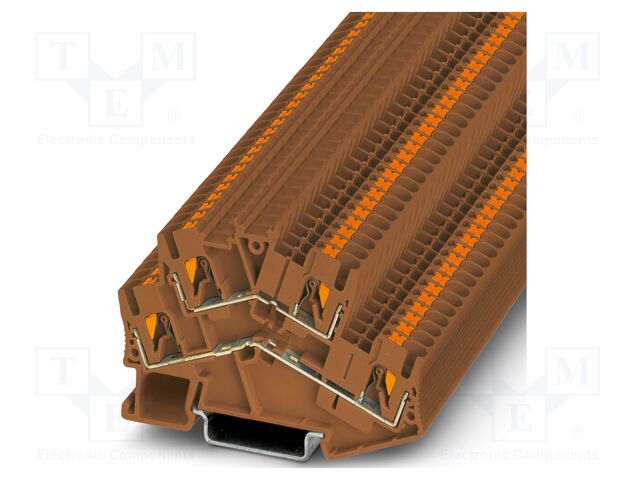 Splice terminal: rail; PTS; PA; terminals: 4; W: 5.2mm; H: 78mm