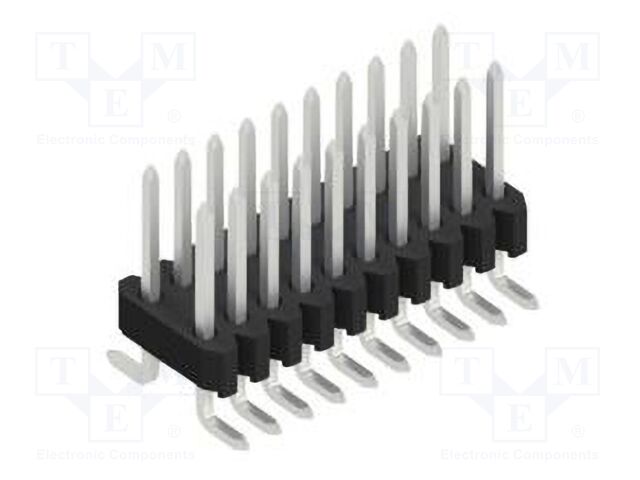 Connector: pin strips; pin header; male; PIN: 20; 1.27mm; SMT; 2x10