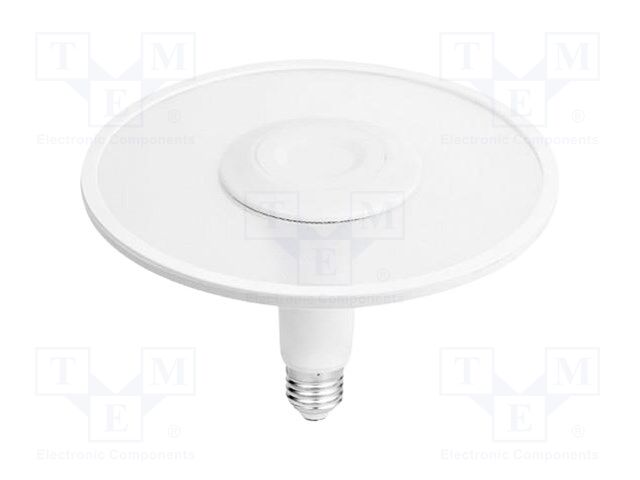 LED lamp; white cold; E27; 220÷240VAC; 900lm; P: 11W; 120°; 6400K