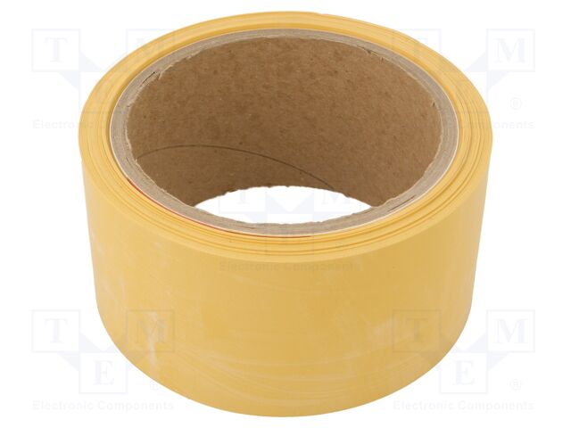 Tape: heat transfer; W: 50mm; L: 5m; Thk: 0.45mm; 0.8W/mK; glueless