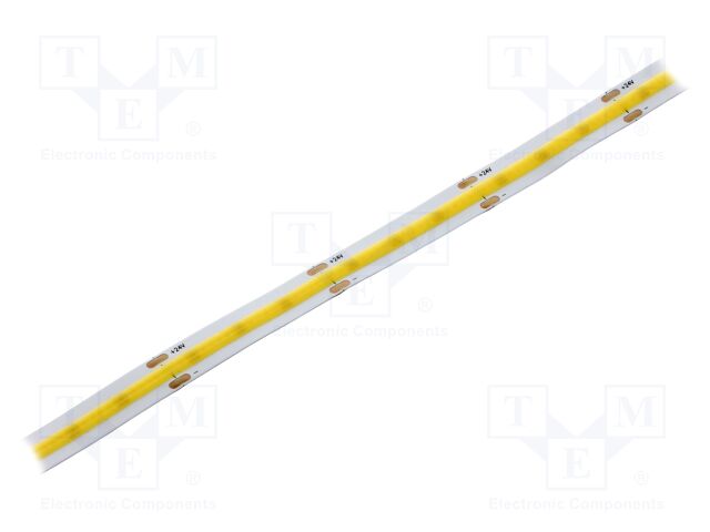 COB LED tape; white cold; LED/m: 504; 10mm; white PCB; IP20; 180°