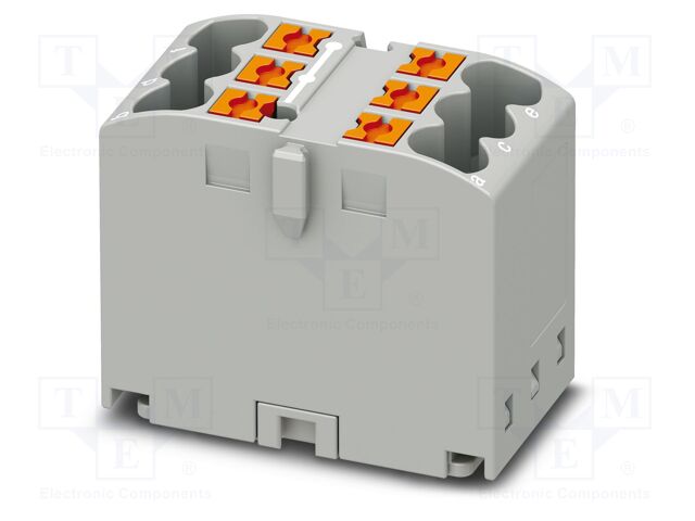 Splice terminal: rail; 24A; 450V; push-in; PA; L: 22.7mm; 0.14÷4mm2