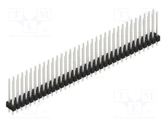 Connector: pin strips; pin header; male; PIN: 68; 2.54mm; THT; 2x34