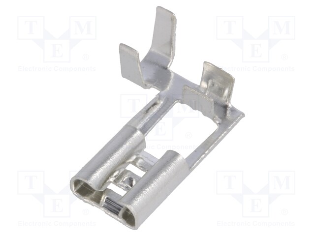 Terminal: flat; 6.3mm; 0.8mm; female; 1.5÷2.5mm2; crimped; tinned