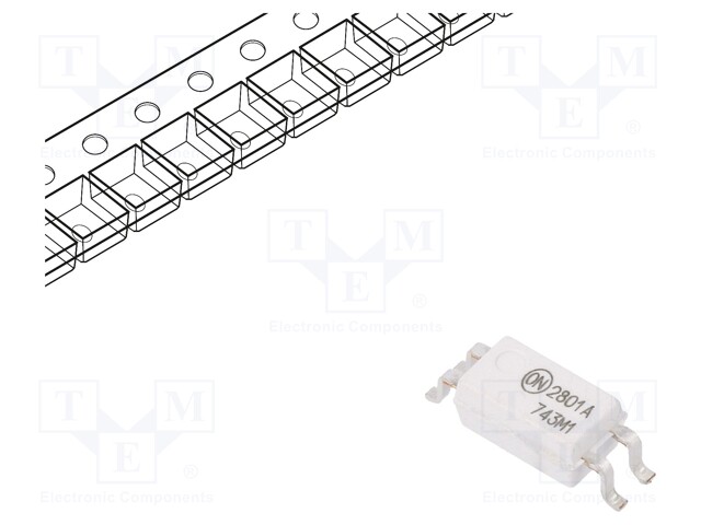 Optocoupler; SMD; Channels: 1; Out: transistor; 3.75kV