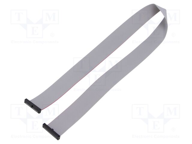Ribbon cable with IDC connectors; Tape ph: 0.64mm; 508mm