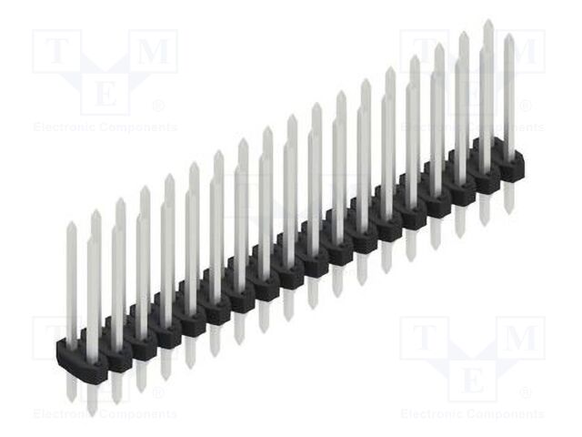 Connector: pin strips; pin header; male; PIN: 36; 2mm; THT; 2x18