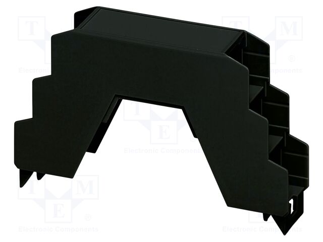 Upper housing; black; ME 22,5; X: 22.6mm; Y: 102mm; Z: 60.15mm