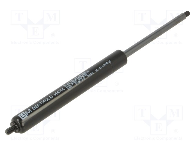 Gas spring; Thread: M6; E: 245mm; Øout: 18mm; Piston diam: 8mm; 250N