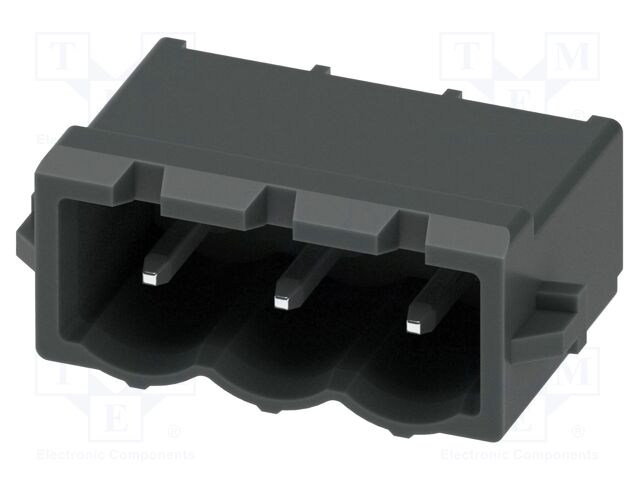 PCB headers, nominal cross section: 2.5 mm?, color: black, n