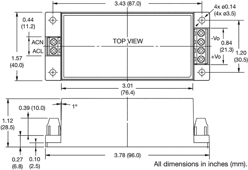 Power supply: switched-mode; 25W; 15VDC; 1.67A; OUT: 1; 170g; 80%