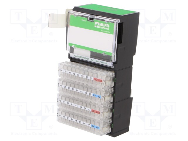 Fieldbus interface; 24VDC; DIN; IP20; 117x56x47mm; Conform to: UL