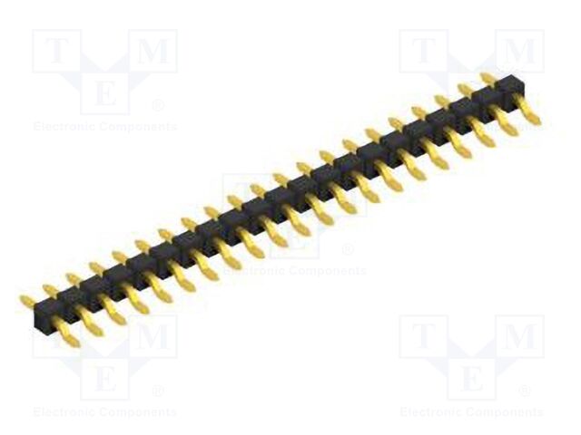Connector: pin strips; pin header; male; PIN: 21; 2.54mm; SMT; 1x21