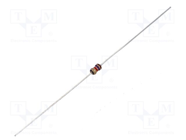 Resistor: carbon film; THT; 1.7kΩ; 125mW; ±5%; Ø1.85x3.5mm; axial
