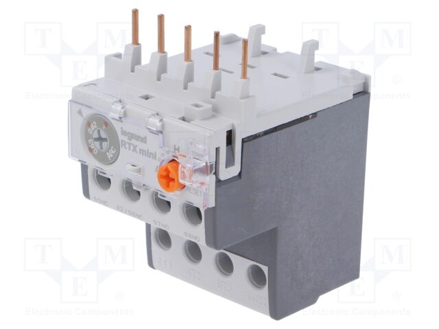Thermal relay; Series: CTX3 MINI; Auxiliary contacts: NO + NC
