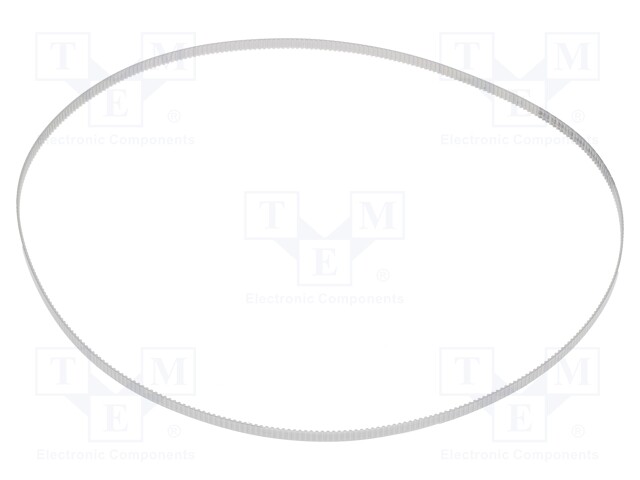 Timing belt; T2.5; W: 6mm; H: 1.3mm; Lw: 915mm; Tooth height: 0.7mm