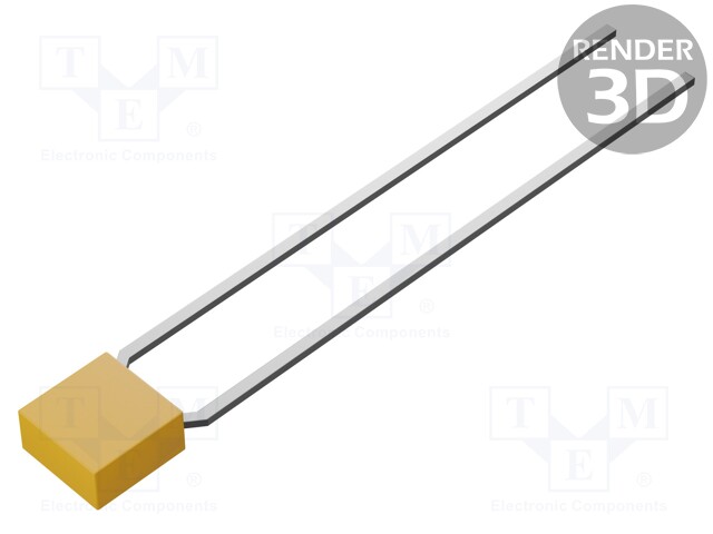 Capacitor: ceramic; 22pF; 200VDC; ±10%; 500V