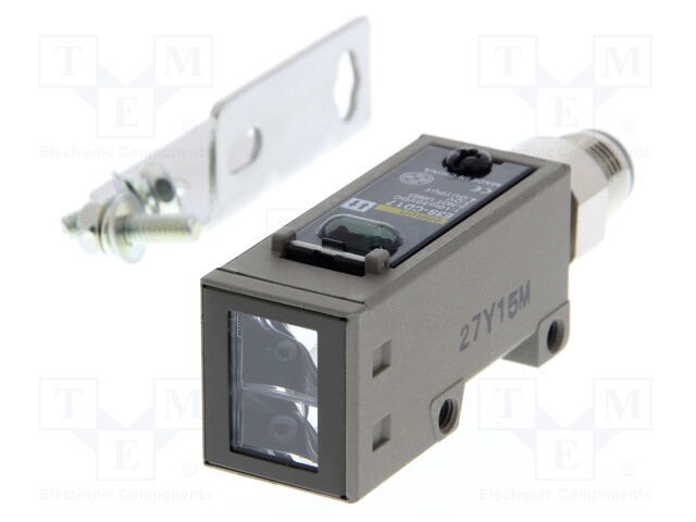 Photoelectric Sensor, 2 m, NPN / PNP, 100 mA, 10 VDC to 30 VDC