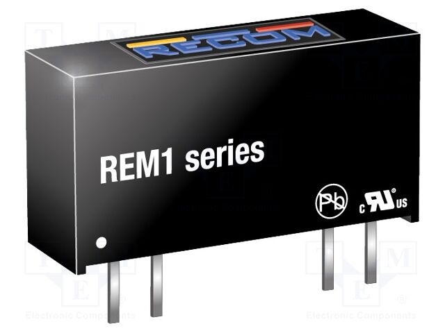 Converter: DC/DC; 1W; Uin: 21.6÷26.4V; Uout: 3.3VDC; Iout: 303mA