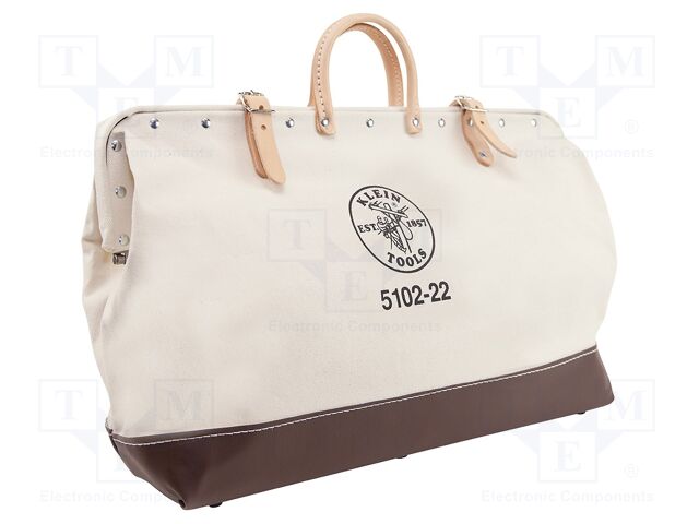 Bag; tool case; bronze,natural; fabric; 559x381x152mm