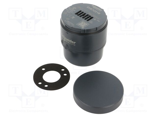 Module: base; anthracite; 24VDC; 24VAC; Ø70mm; Harmony XVB7