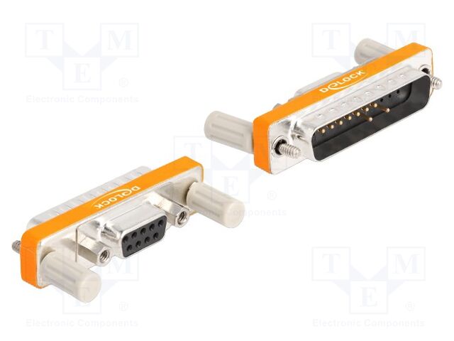 Adapter; D-Sub 25pin plug,D-Sub 9pin socket