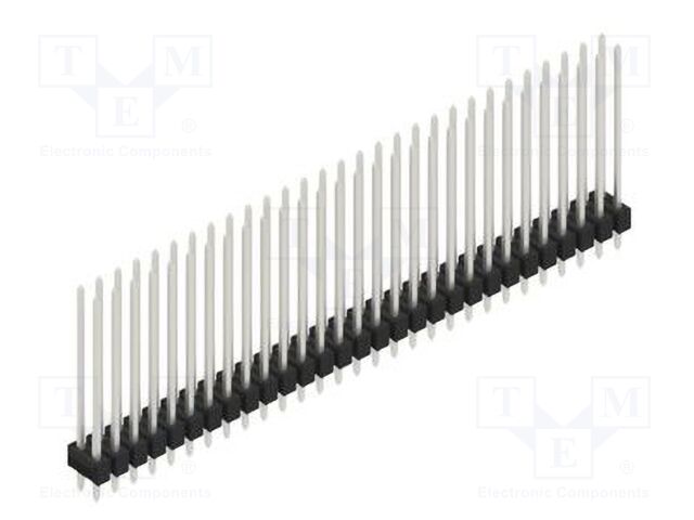 Connector: pin strips; pin header; male; PIN: 58; 2.54mm; THT; 2x29