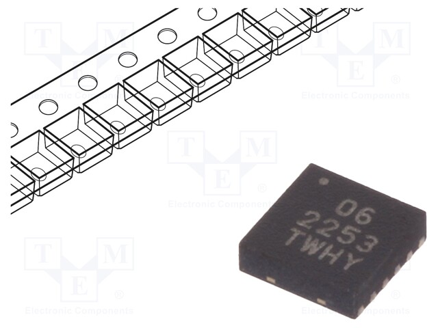 PMIC; DC/DC converter; Uoper: 2.5÷10V; Uout: 1.24÷30V; MLF12; boost