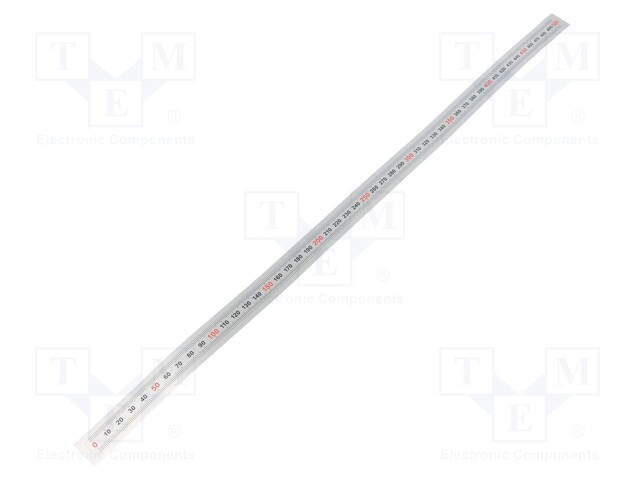 Ruler; figures horizontally arranged,self-adhesive; W: 11mm