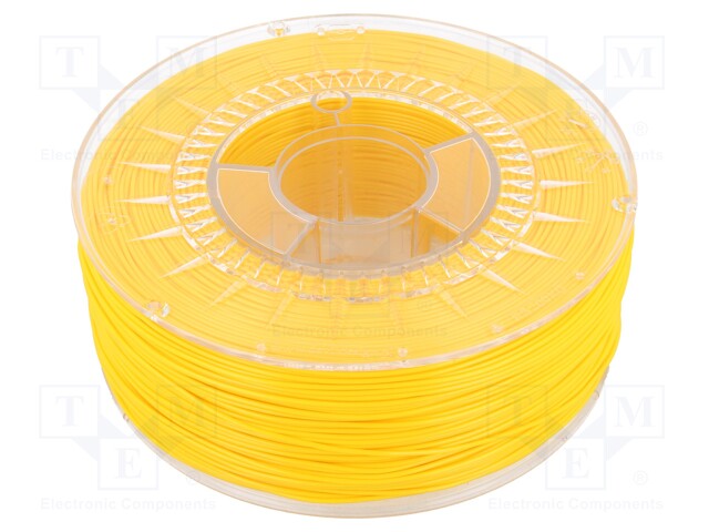 Filament: ABS+; 1.75mm; yellow (bright); Printing temp: 230÷240°C