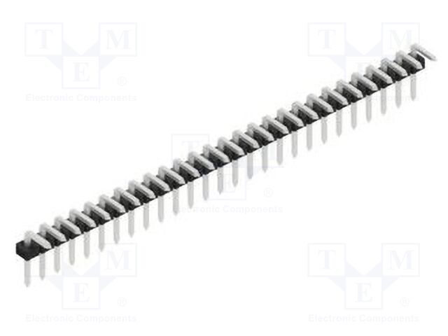 Connector: pin strips; pin header; male; PIN: 27; 2mm; THT; 1x27