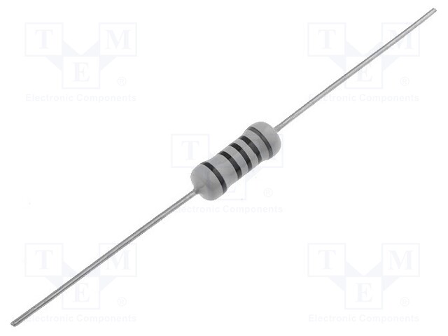 Resistor: metal film; THT; 330Ω; 2W; ±1%; Ø5x12mm; 50ppm/°C; axial