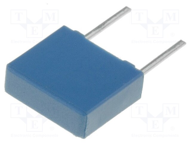 Capacitor: polyester; 2.2nF; 200VAC; 400VDC; Pitch: 5mm; ±10%