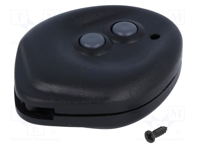 Enclosure: for remote controller; X: 42mm; Y: 53mm; Z: 13mm; ABS