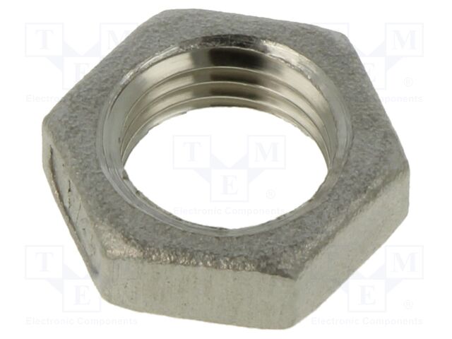 Nut; max.10bar; acid resistant steel AISI 316